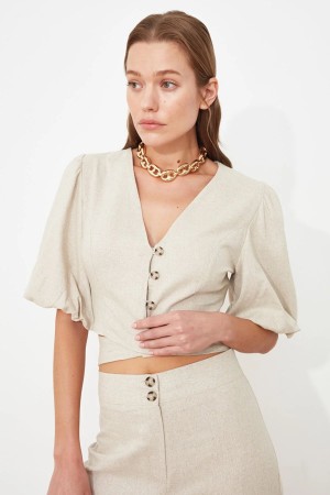 Belted Blouse