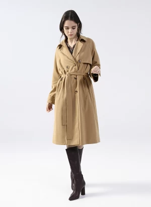 Beige Women's Top Coat