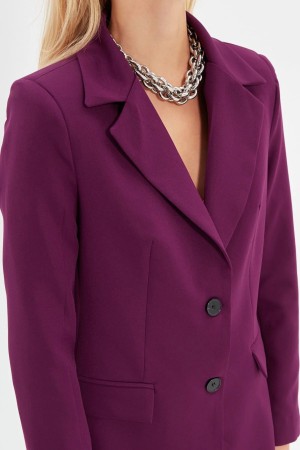 Purple Blazer Jacket