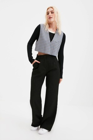 Wide Leg Trousers